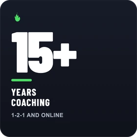 15+ years coaching, in the studio every day