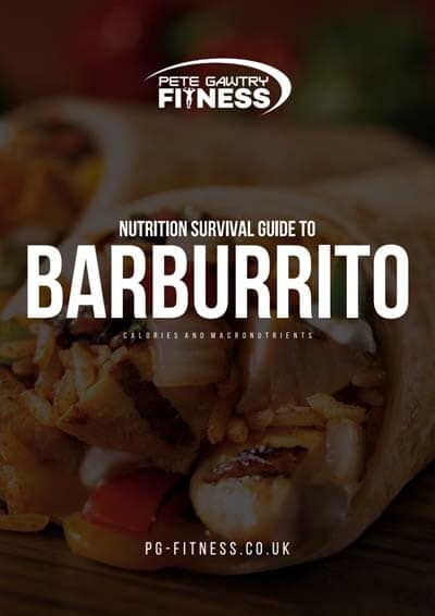 Barburrito healthy eating guide by Pete Gawtry