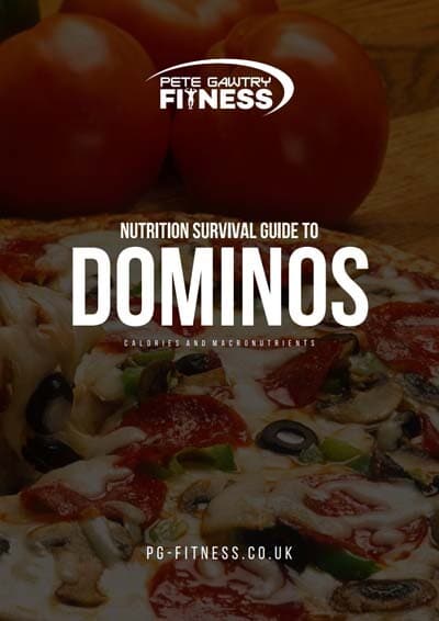 Domino's healthy eating guide by Pete Gawtry