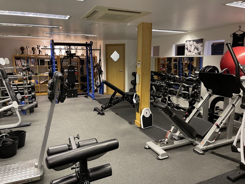 Private PT studio — strength kit