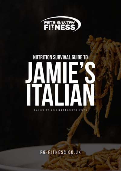 Jamie's Italian healthy eating guide by Pete Gawtry