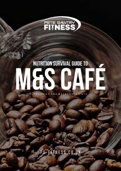M&S Café healthy eating guide by Pete Gawtry