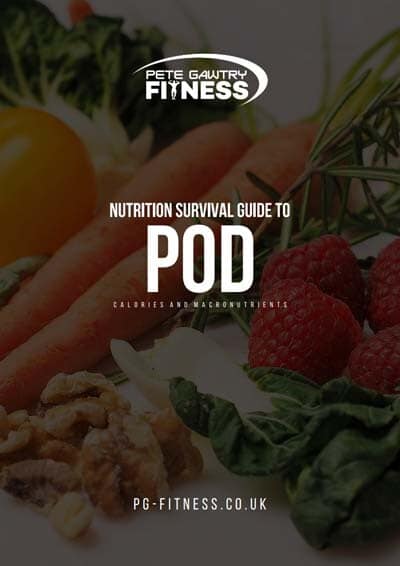 Pod healthy eating guide by Pete Gawtry
