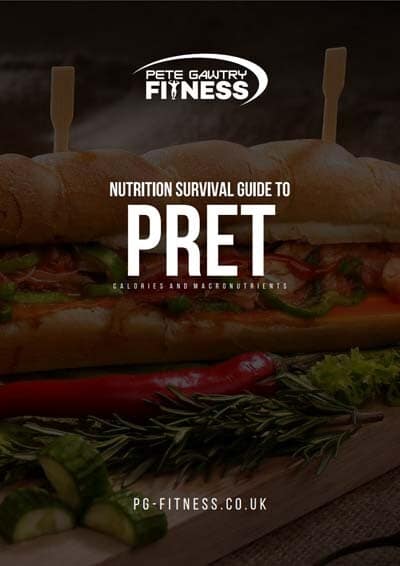 Pret A Manger healthy eating guide by Pete Gawtry