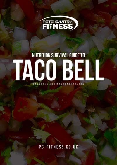 Taco Bell healthy eating guide by Pete Gawtry