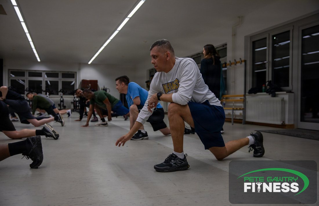 Active older adults exercising and staying fit as they age