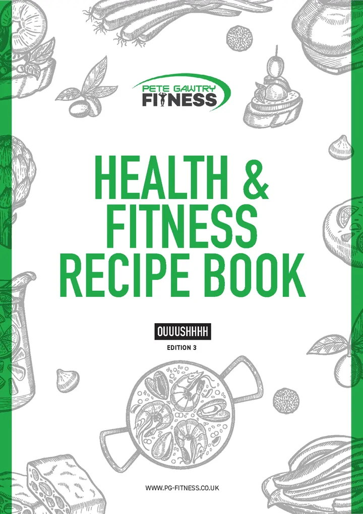 Health & Fitness Recipe Book Edition 3 cover