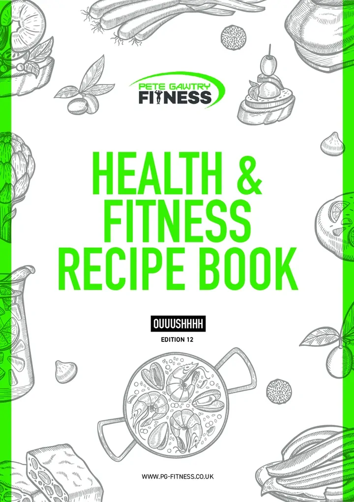 Health & Fitness Recipe Book Edition 12 cover