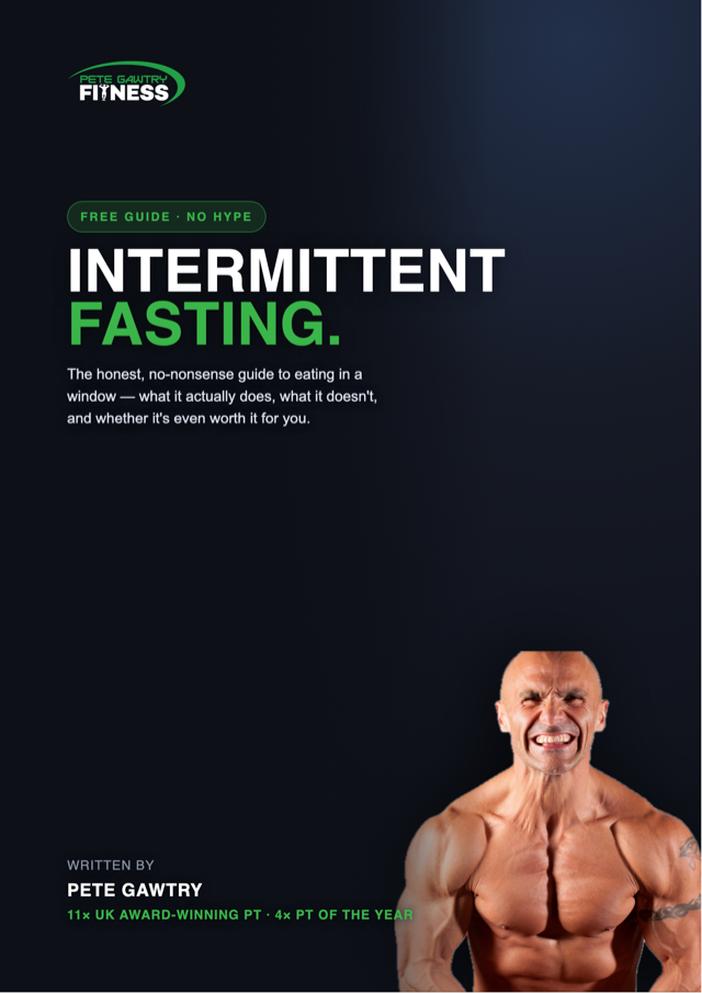 The Intermittent Fasting Guide — Pete Gawtry Fitness cover