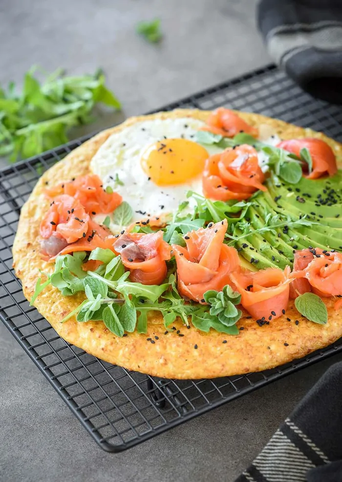 Keto Breakfast pizza — keto recipe