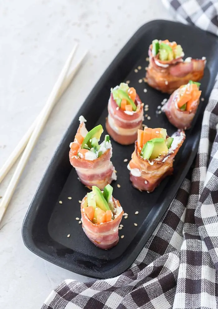 Bacon Sushi — keto recipe