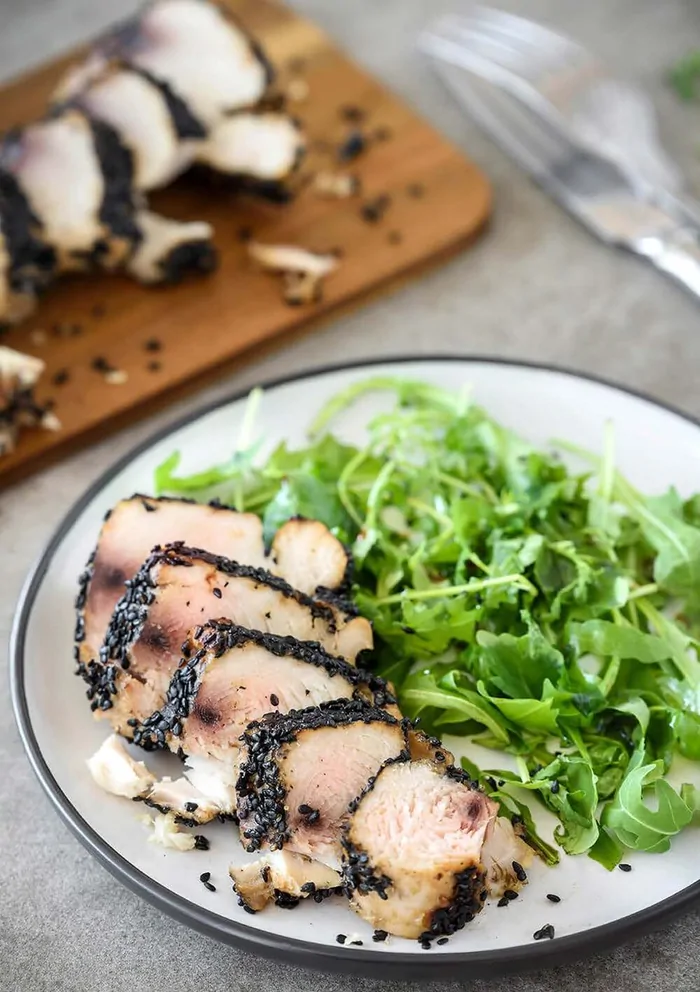 Sesame Crusted Tuna — keto recipe