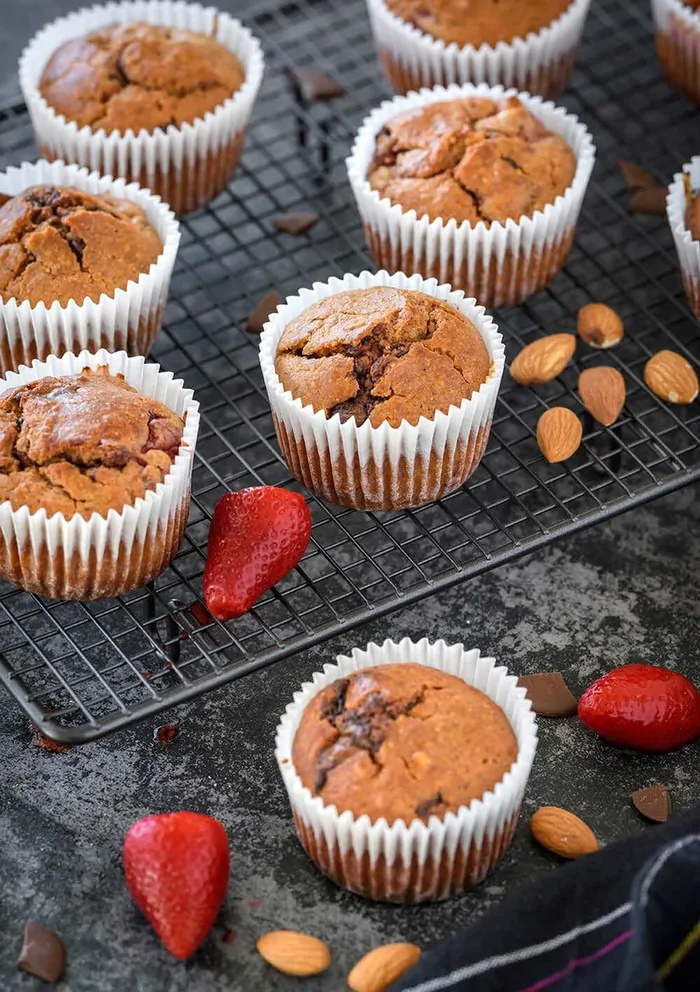 Strawberry Muffins — keto recipe