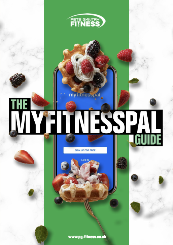 The MyFitnessPal Guide — Pete Gawtry Fitness 44-page walkthrough cover