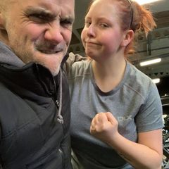 Julia Federska — happy Pete Gawtry Fitness client