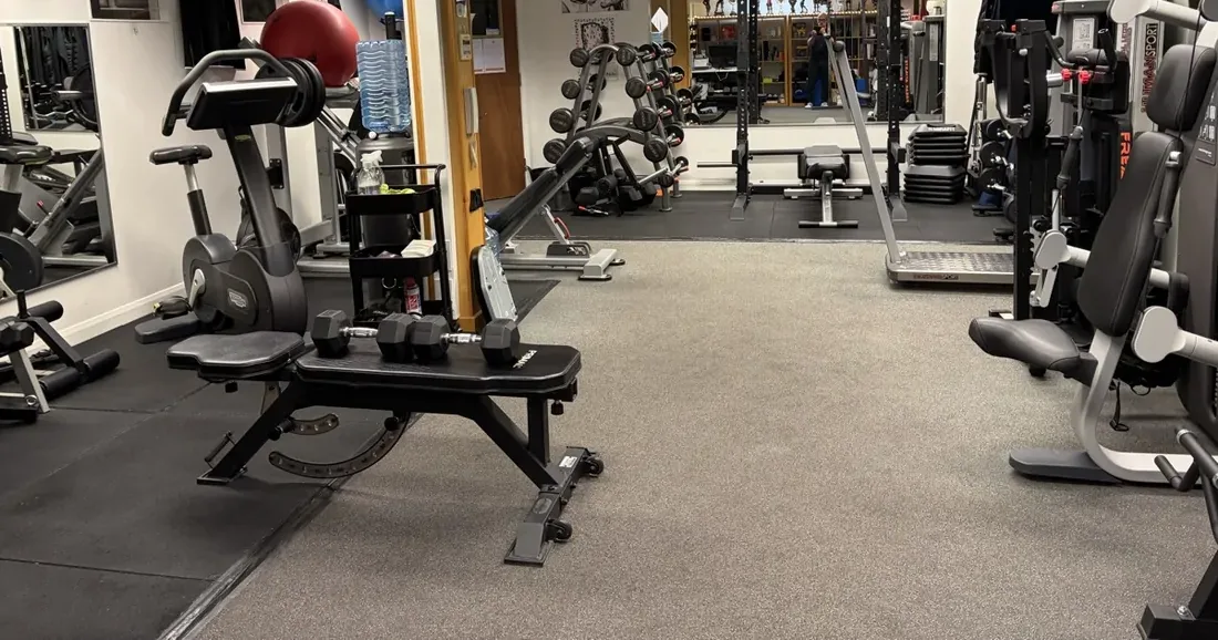Pete Gawtry's private personal training studio in North Leeds