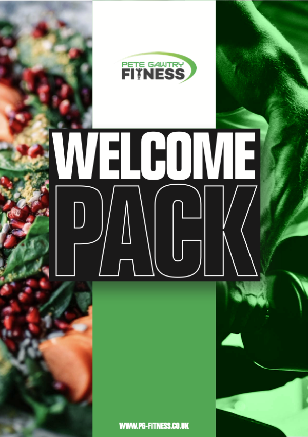 The Welcome Pack — Pete Gawtry Fitness fundamentals book cover