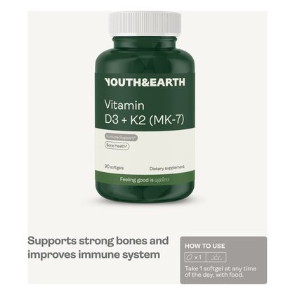 Vitamin D3 + K2