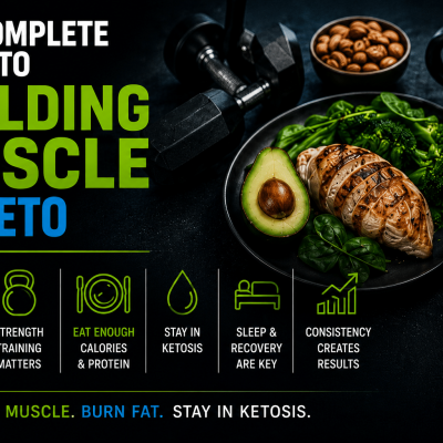 The Complete Guide to Building Muscle on Keto