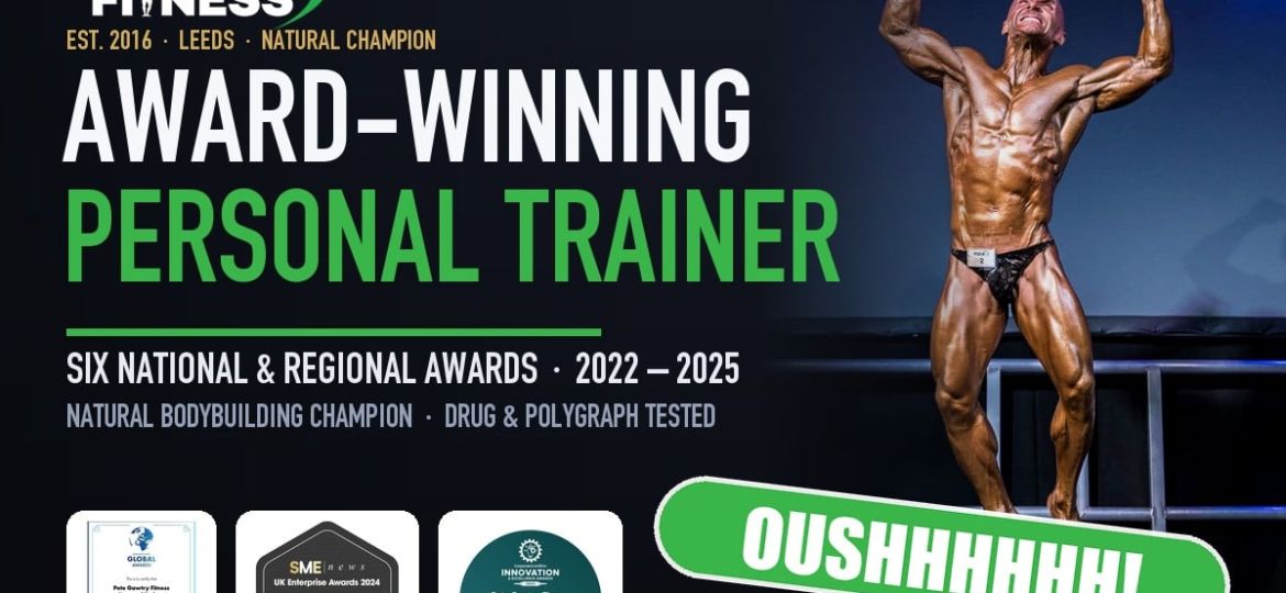 Pete Gawtry Fitness award-winning personal trainer and natural bodybuilding champion