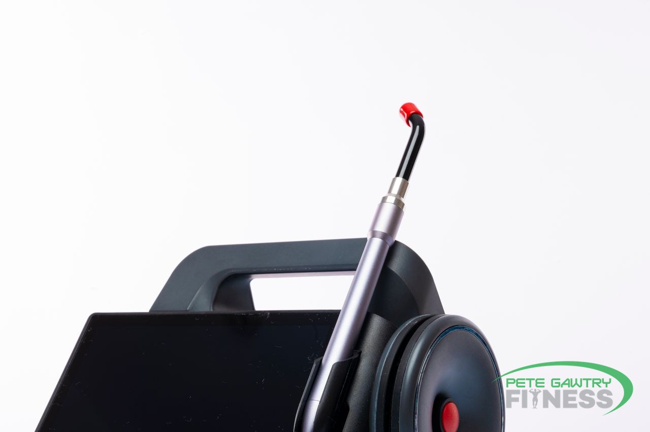 Modern red light / laser therapy device with a handpiece